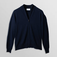 Merino Cardigan Navy