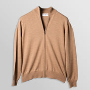 Merino Cardigan Camel