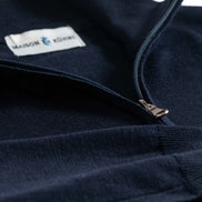 Merino Cardigan Navy