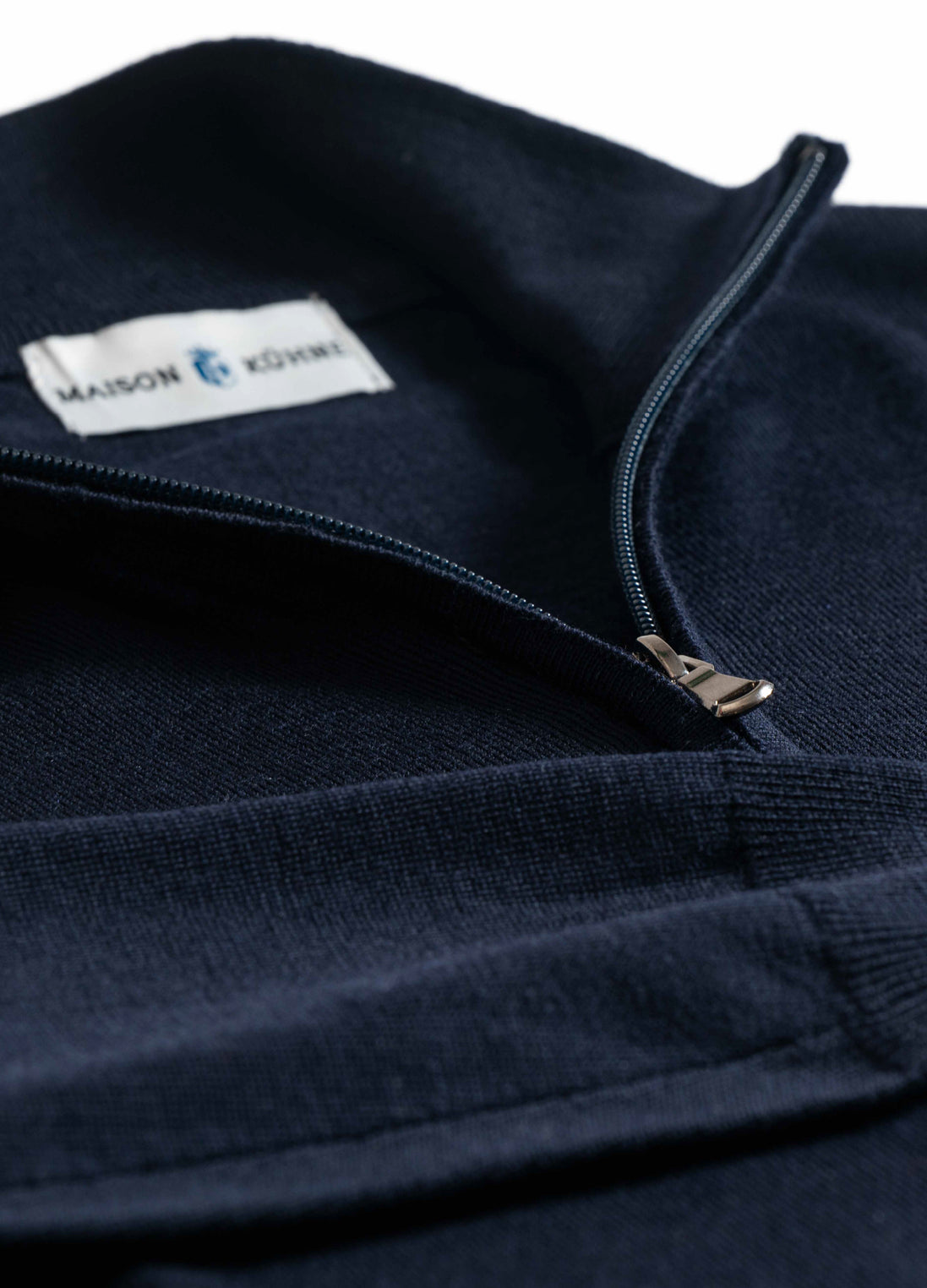 Merino Cardigan Navy