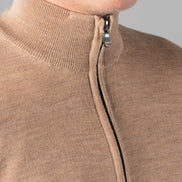 Merino Cardigan Camel