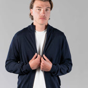 Merino Cardigan Navy