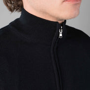 Merino Cardigan Black