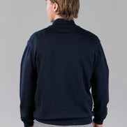 Merino Quarter Zip Navy