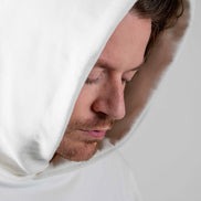 Cropped Hoodie Off White