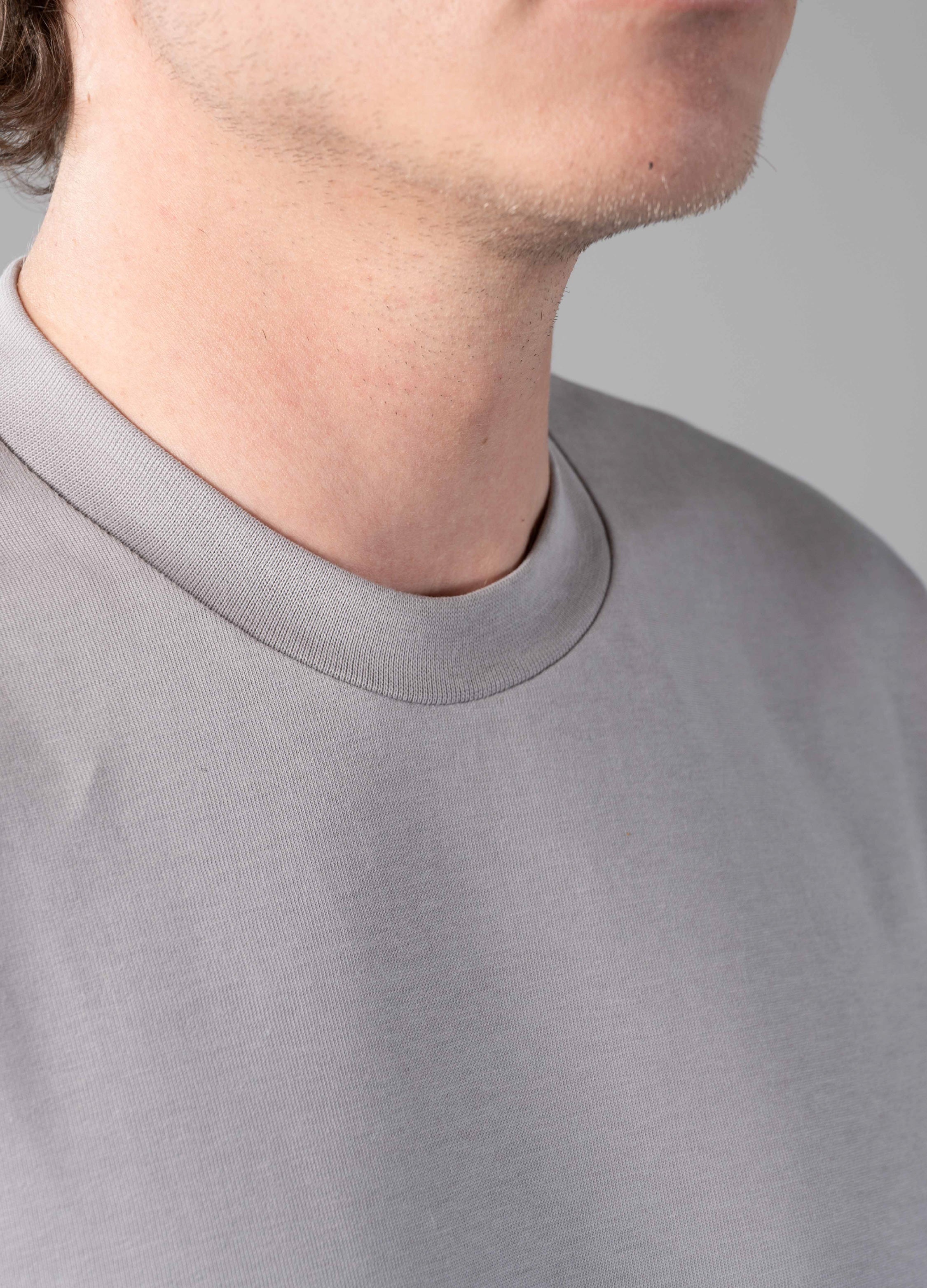 T-shirt Semi Oversized Grey