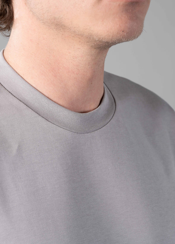 T-shirt Semi Oversized Grey