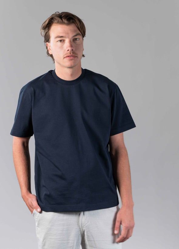 T-shirt Semi Oversized Navy