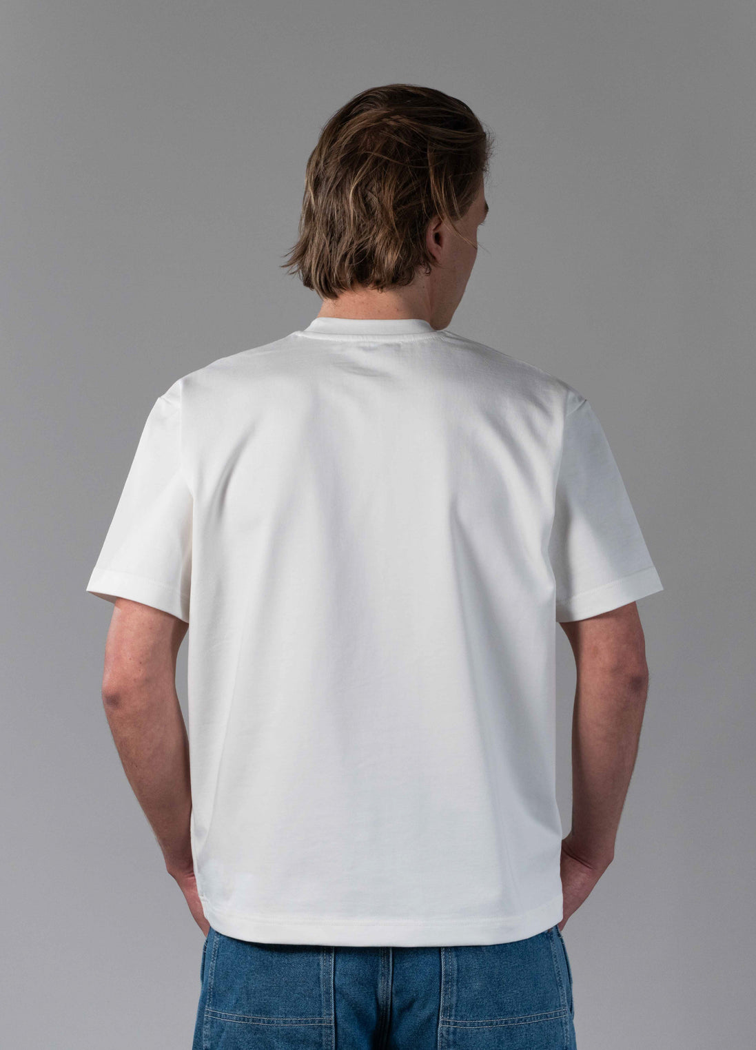 T-shirt Semi Oversized Off White