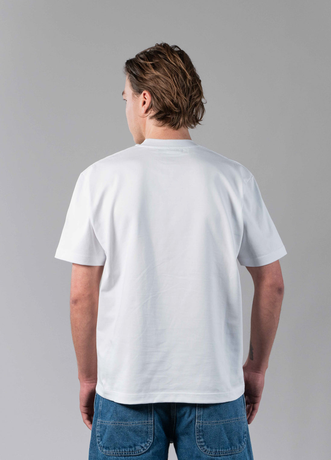 T-shirt Semi Oversized White