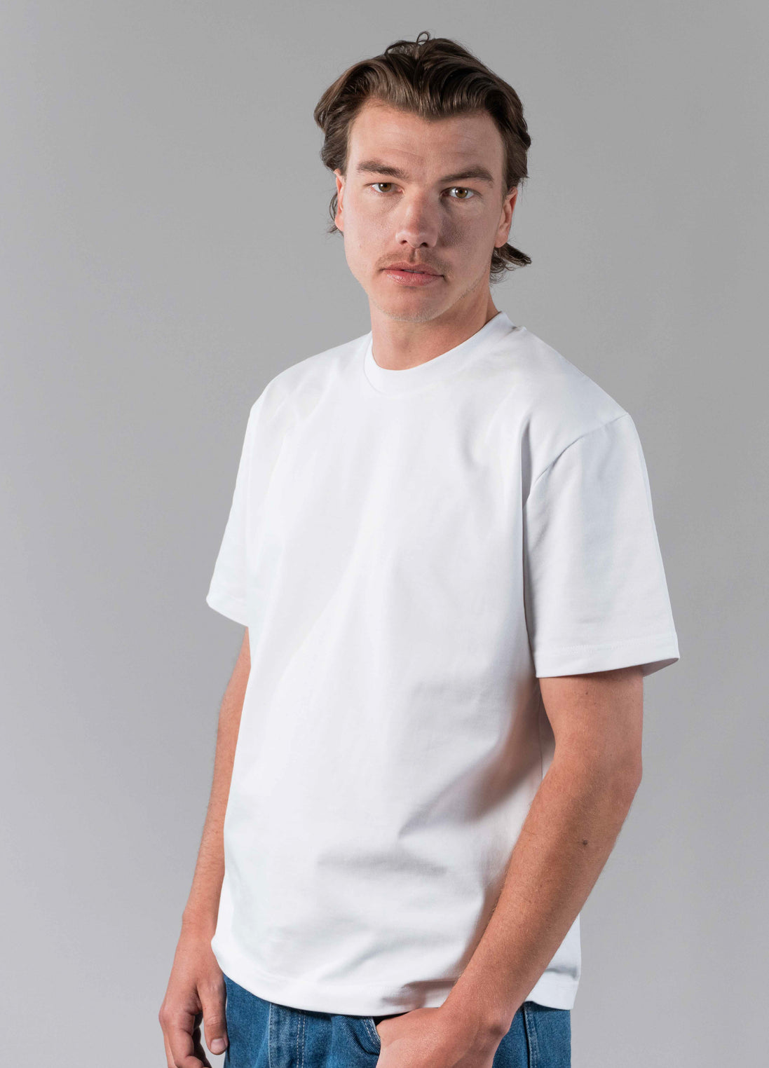 T-shirt Semi Oversized White