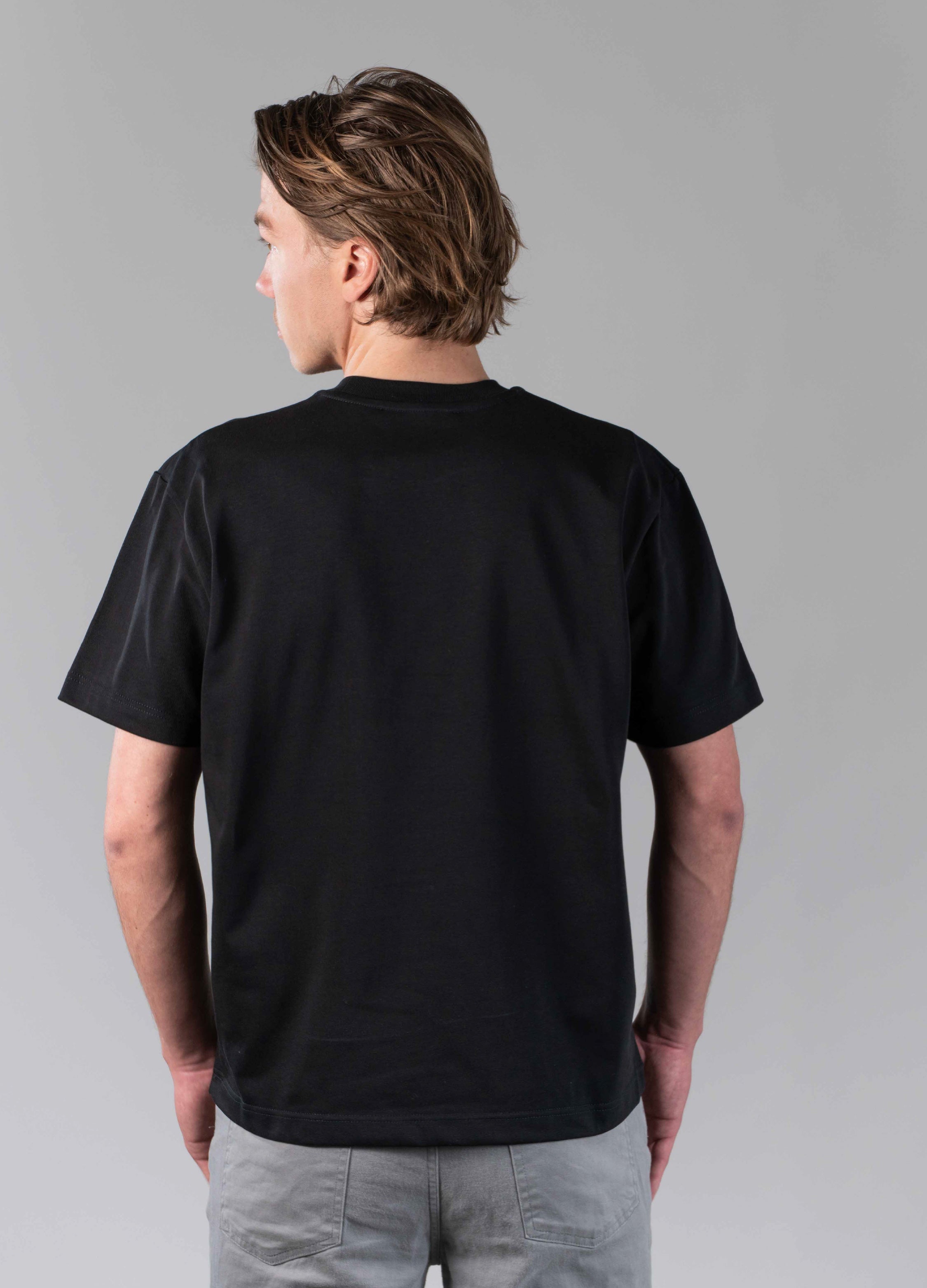T-shirt Semi Oversized Black