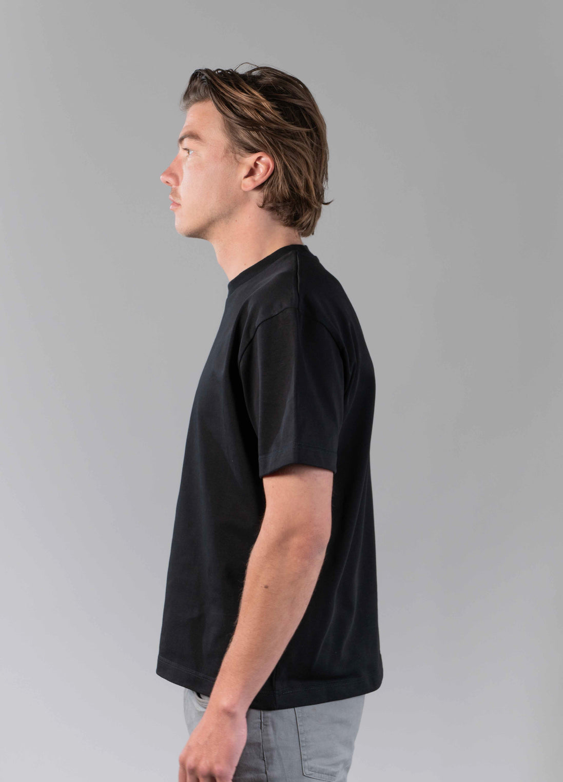 T-shirt Semi Oversized Black