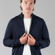Cardigan Navy - voor