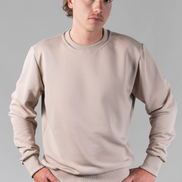 Crewneck Beige vooraanzicht