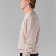 Crewneck Beige zij