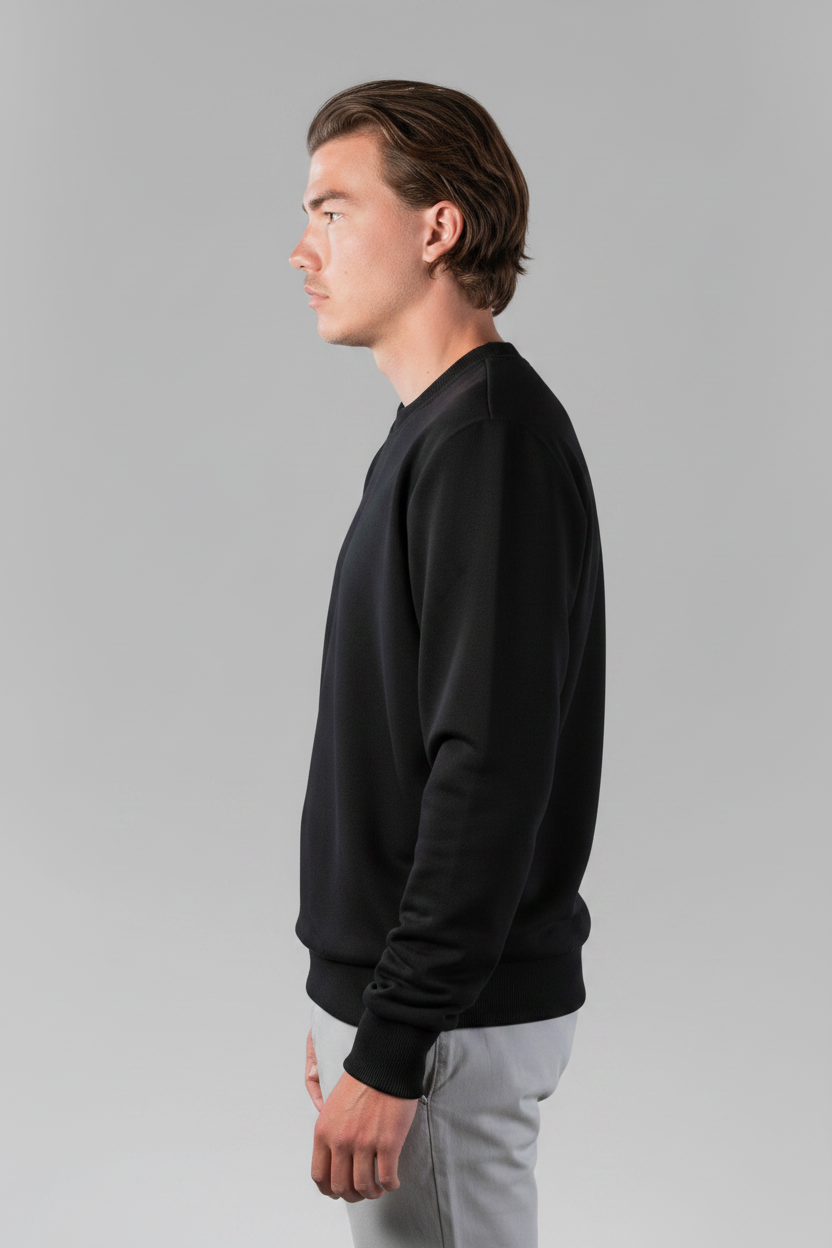 Crewneck Black zij