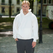 Cropped Hoodie Off White
