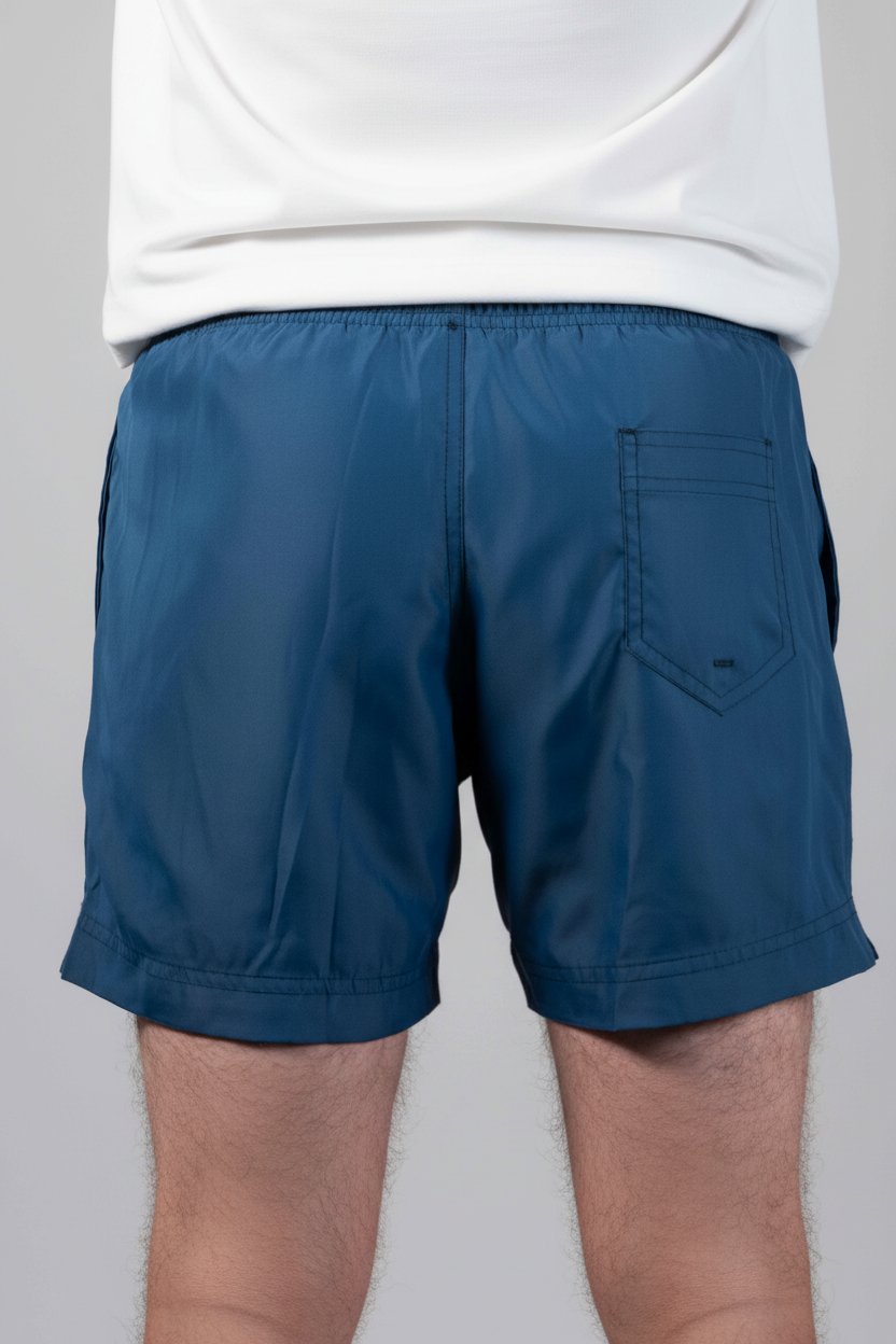 Swimwear Boxer Blue - achterkant