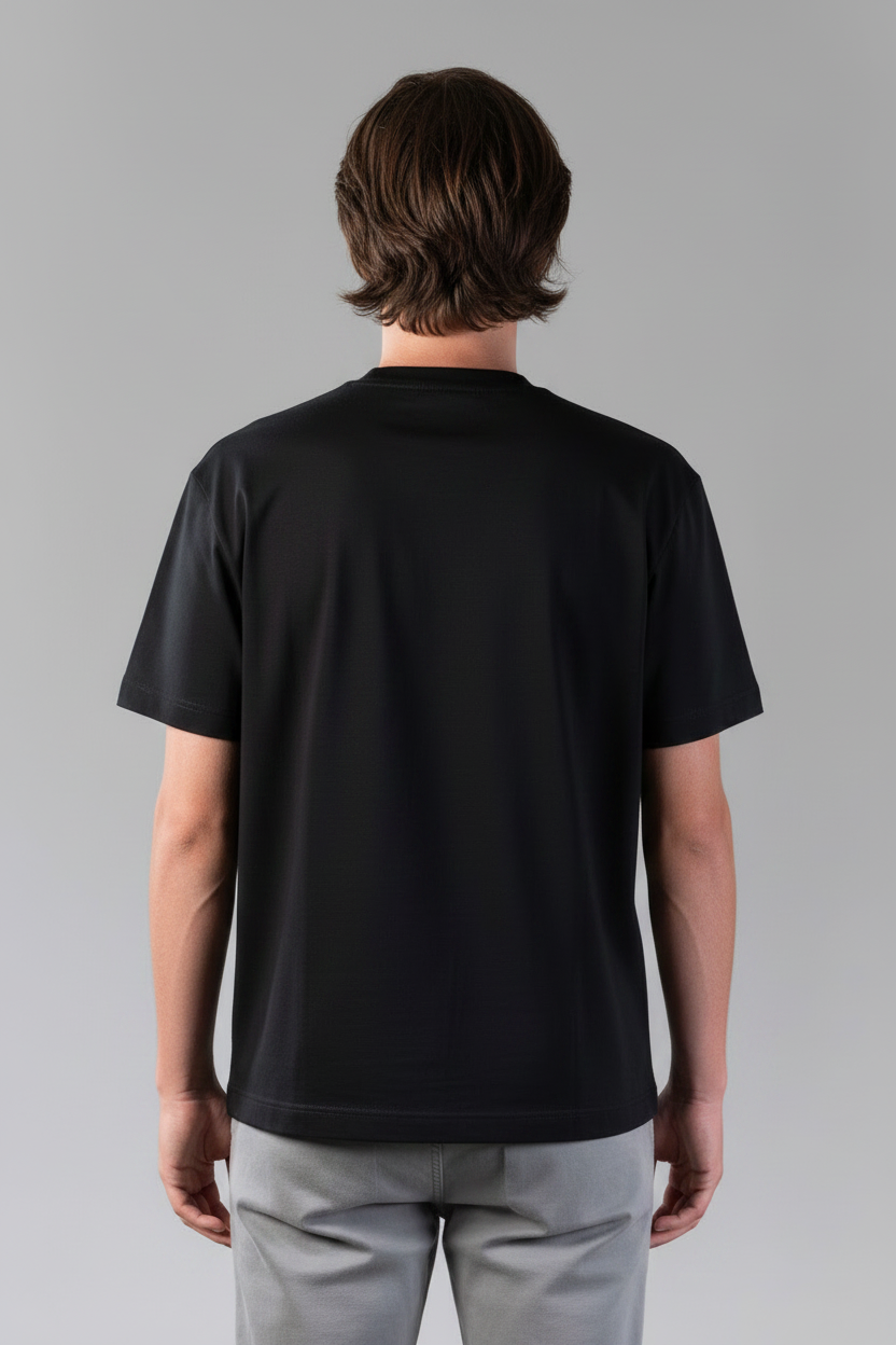T-shirt Black rug