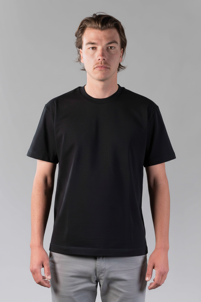 T-shirt Black vooraanzicht