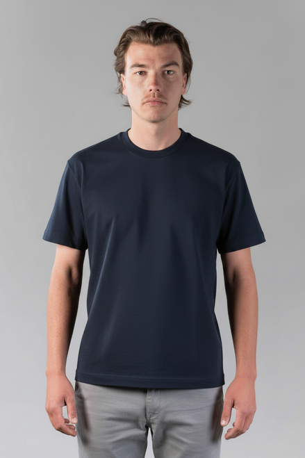 T-shirt Navy vooraanzicht