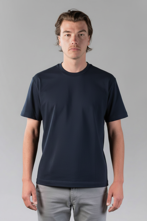 T-shirt Navy vooraanzicht