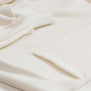 Cropped Hoodie Off White