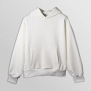 Cropped Hoodie Off White